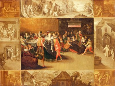 Il figliol prodigo da Frans the Elder Francken